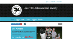 Desktop Screenshot of louisville-astro.org