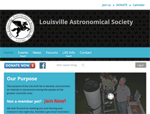 Tablet Screenshot of louisville-astro.org